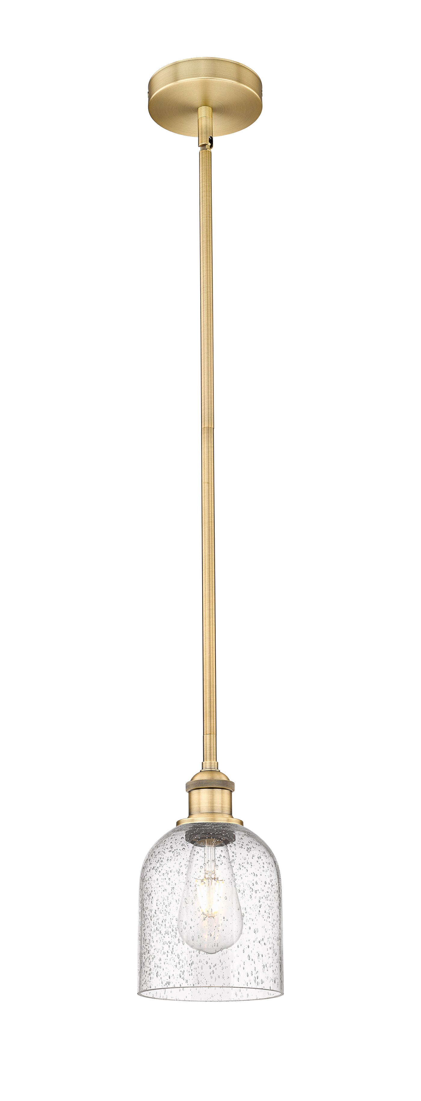 Edison Mini Pendant Antique Brass Finish
