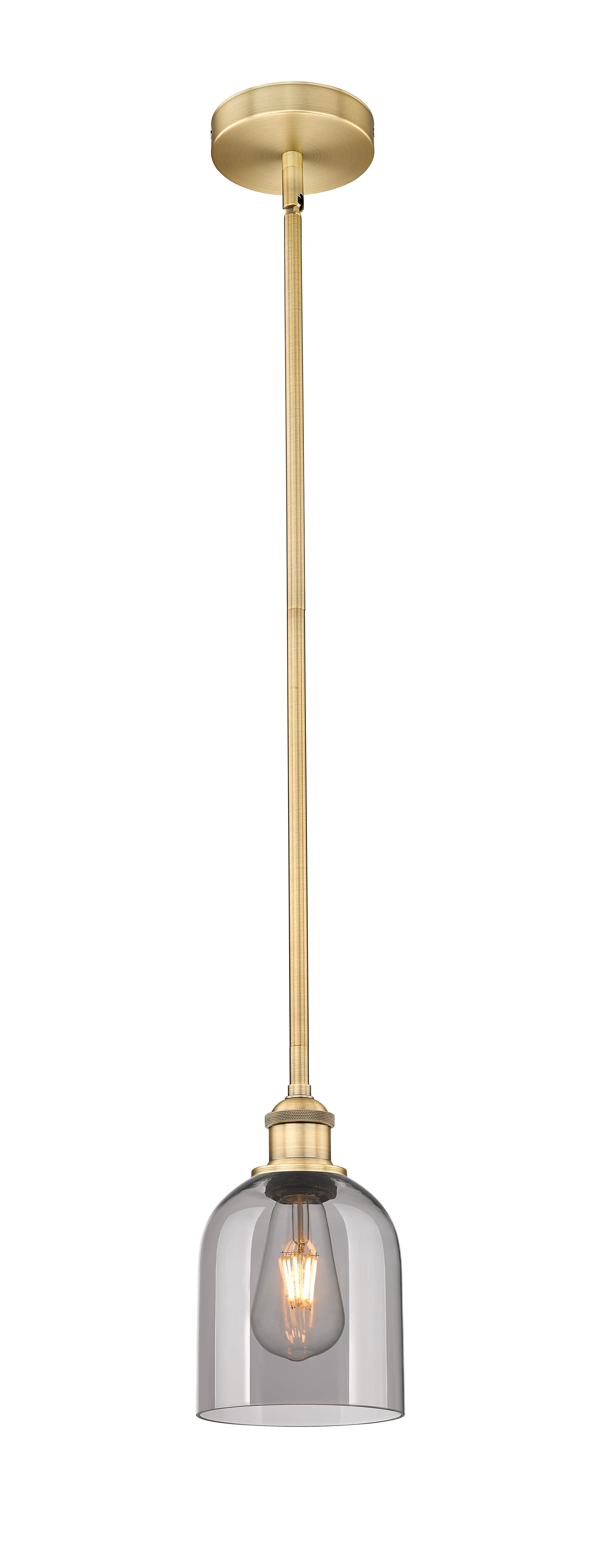 Edison Mini Pendant Antique Brass Finish