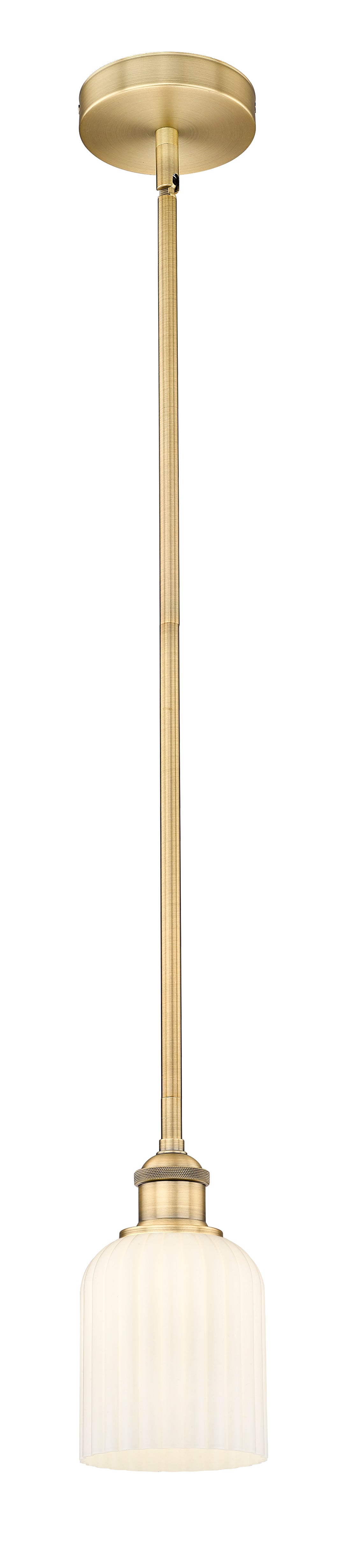 Edison Mini Pendant Antique Brass Finish