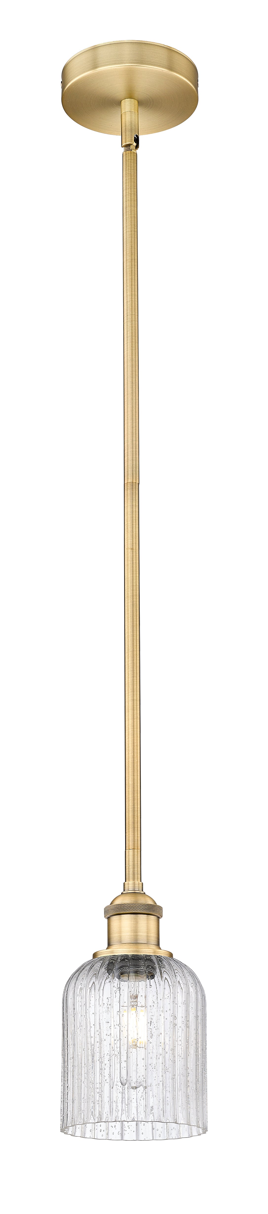 Edison Mini Pendant Antique Brass Finish