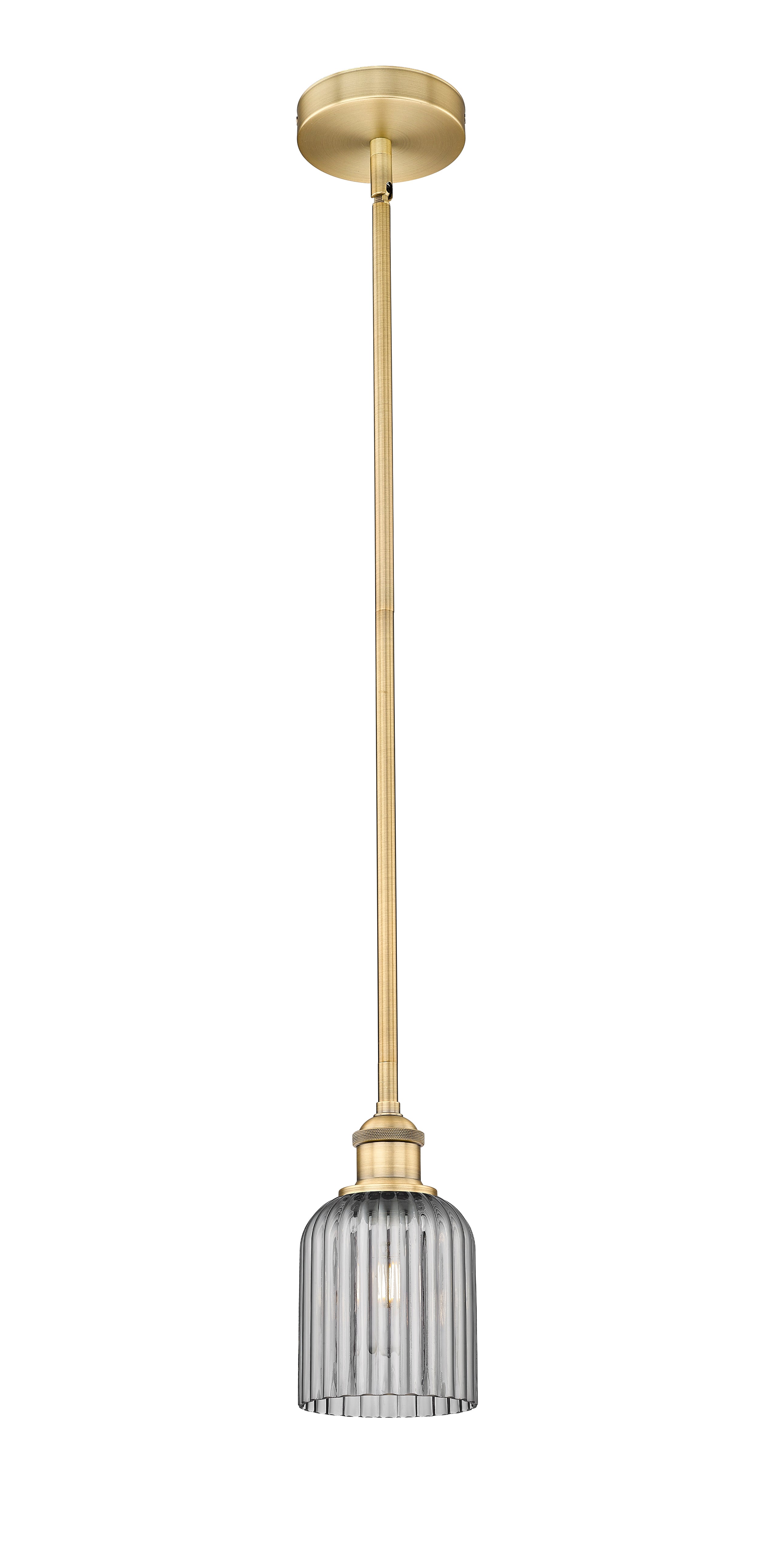 Edison Mini Pendant Antique Brass Finish