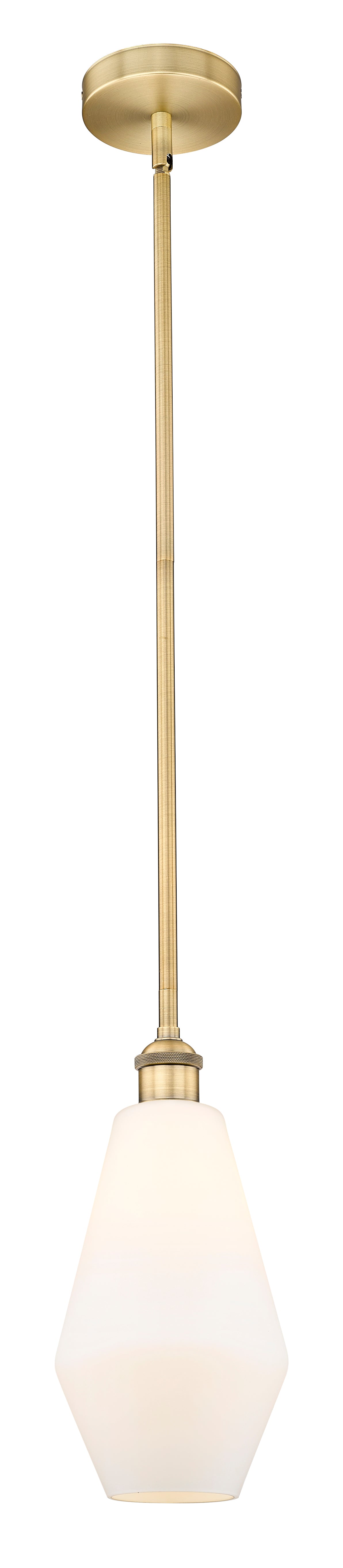Edison Mini Pendant Antique Brass Finish