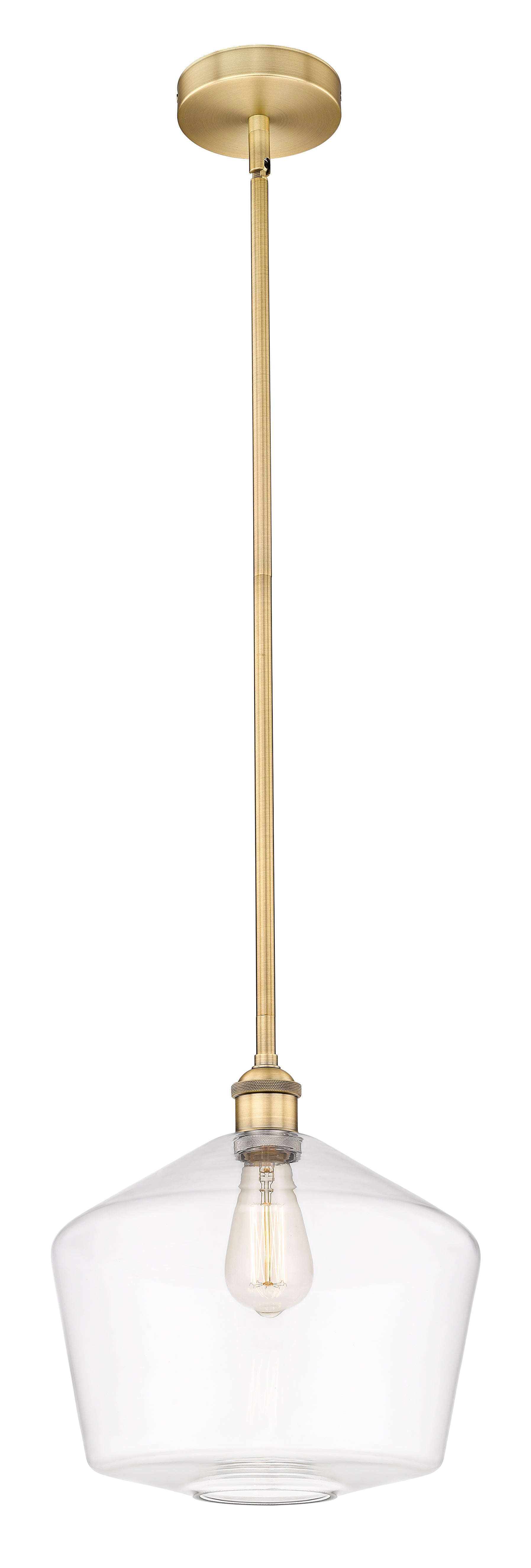 Edison Mini Pendant Antique Brass Finish