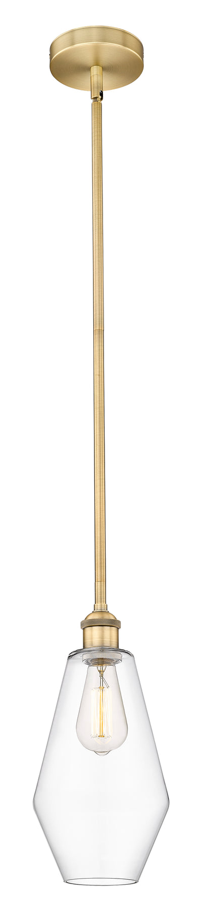 Edison Mini Pendant Antique Brass Finish