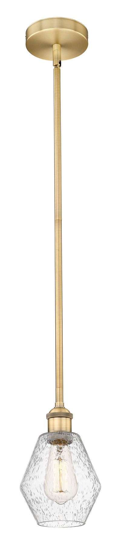 Edison Mini Pendant Antique Brass Finish