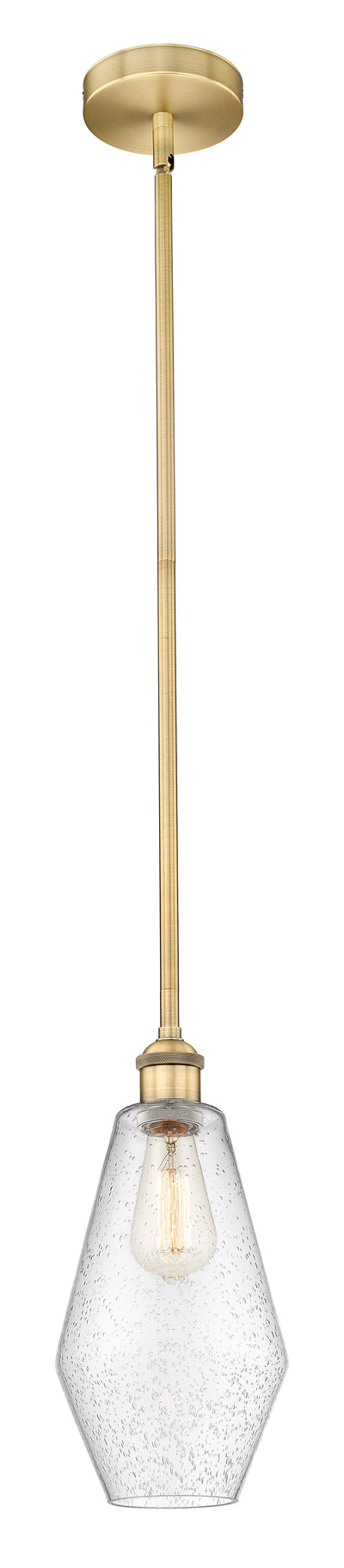 Edison Mini Pendant Antique Brass Finish