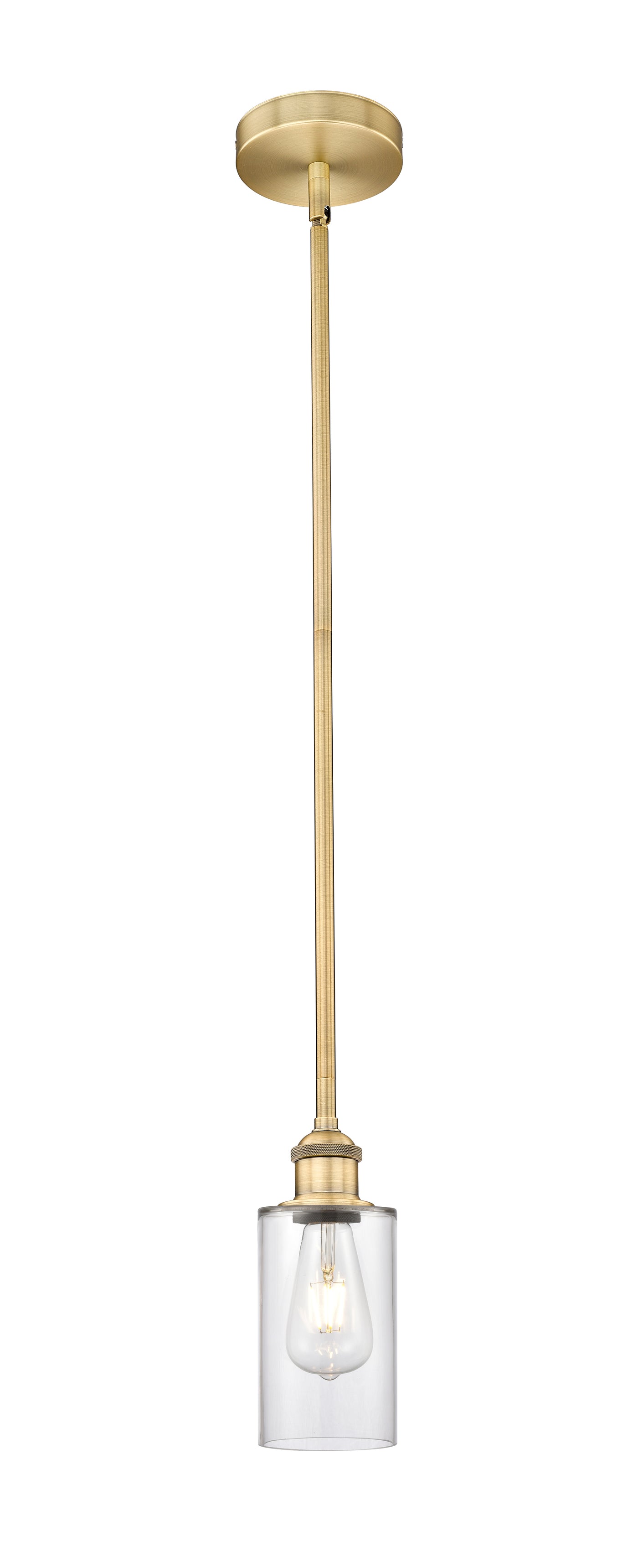 Edison Mini Pendant Antique Brass Finish