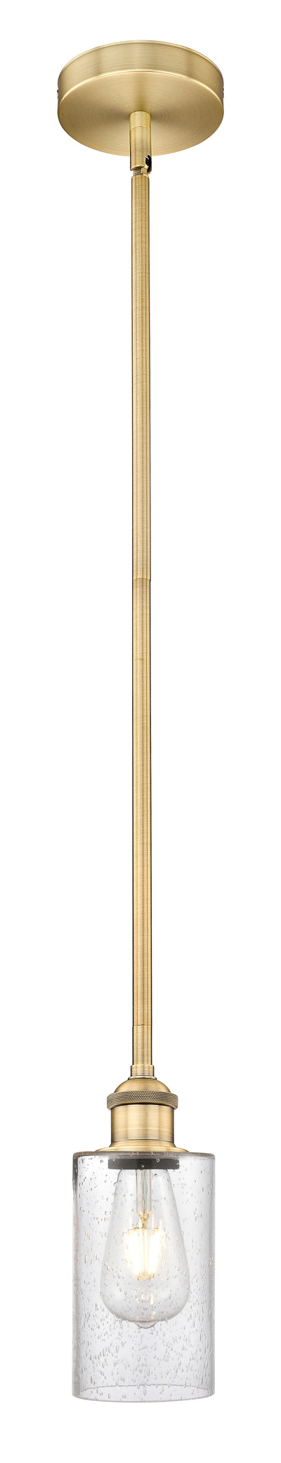 Edison Mini Pendant Antique Brass Finish