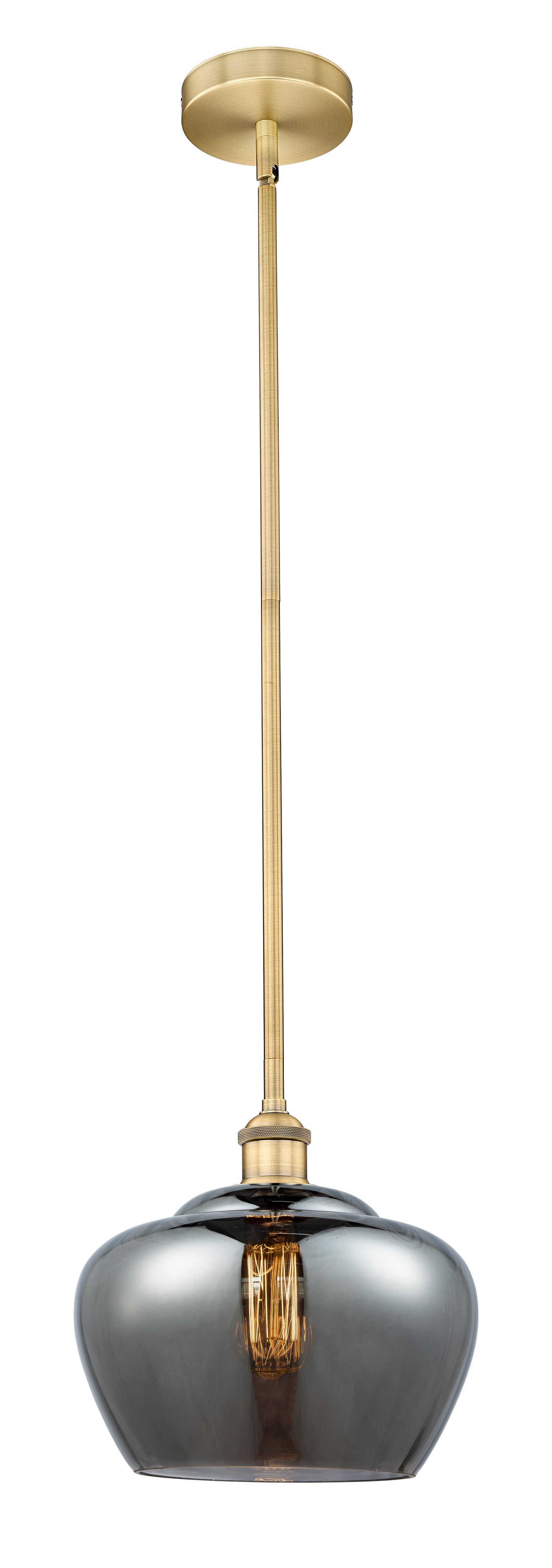 Edison Mini Pendant Antique Brass Finish