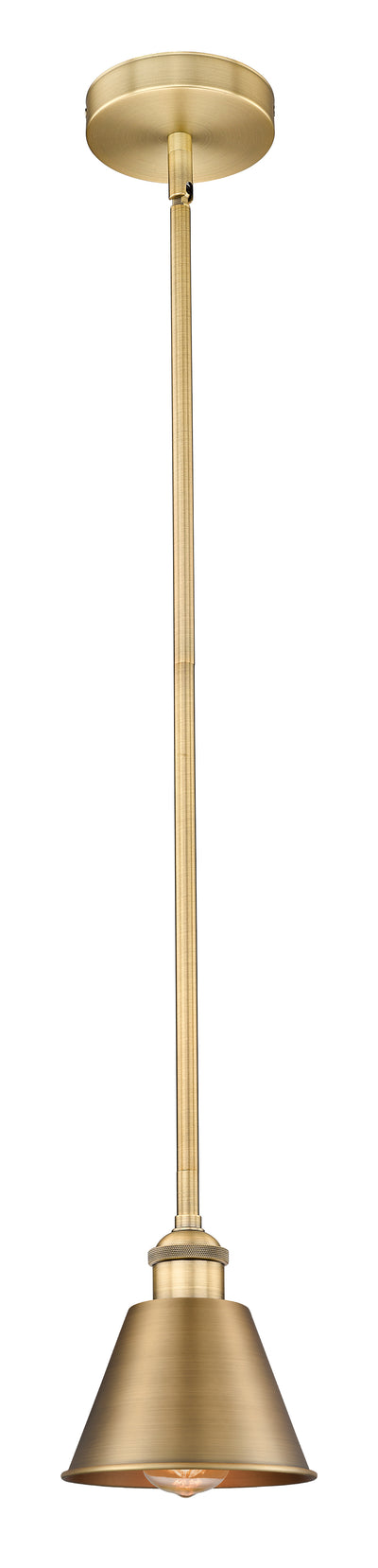 Edison Mini Pendant Antique Brass Finish