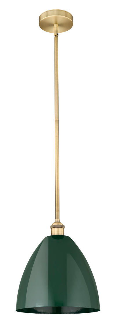 Edison Mini Pendant Cast Brass 12 Inch