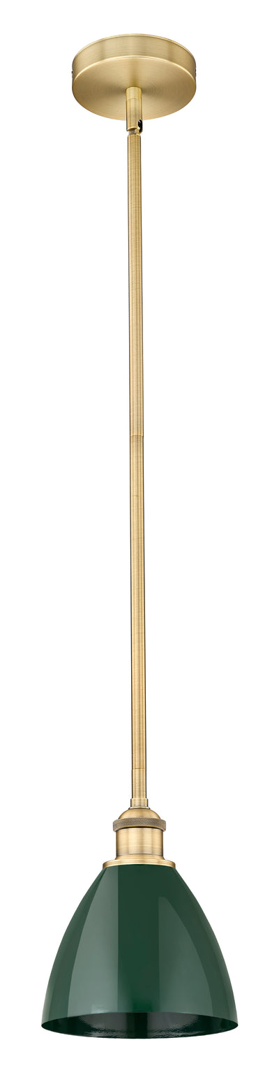 Edison Mini Pendant Antique Brass Finish
