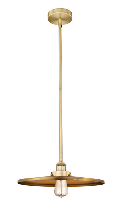 Edison Mini Pendant Brass Steel Finish