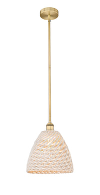 Edison Mini Pendant Antique Brass 12.875