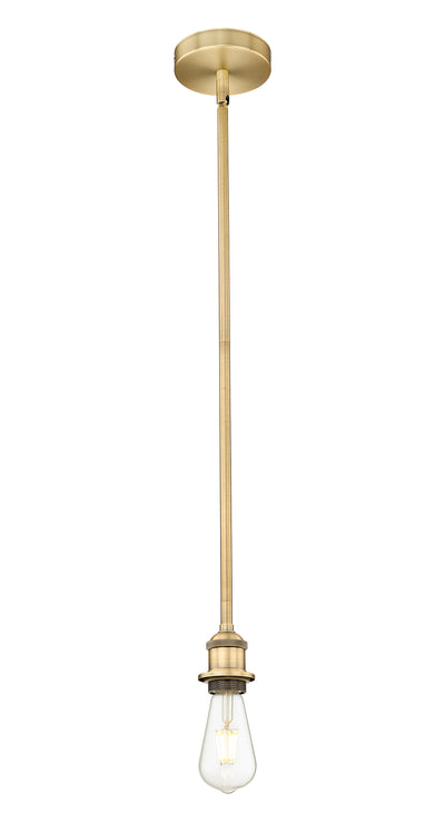 Edison Mini Pendant Antique Brass Steel