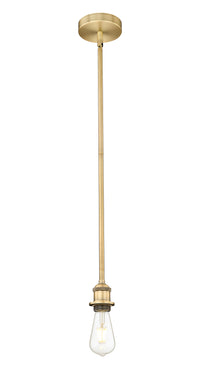 Edison Mini Pendant Antique Brass Steel