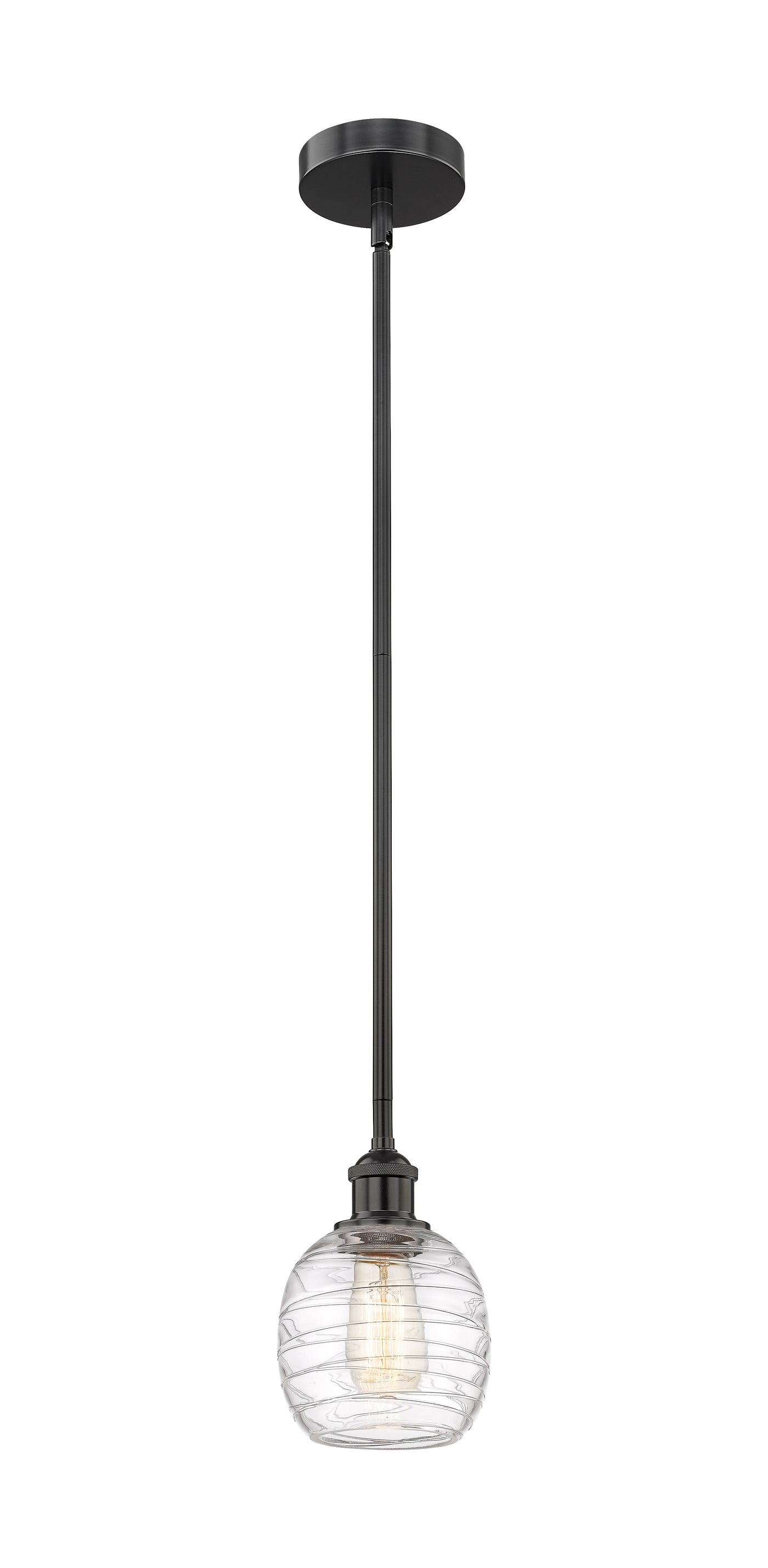 Edison Mini Pendant Antique Brass Finish