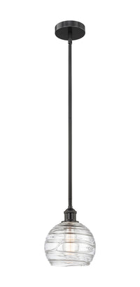 Edison Mini Pendant Antique Brass 8 Inch