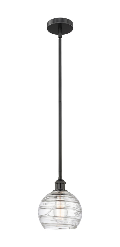 Edison Mini Pendant Antique Brass 8 Inch