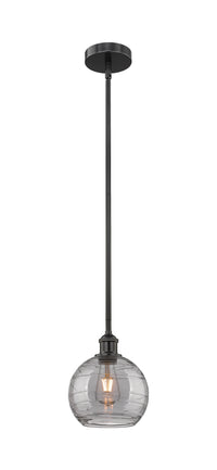 Edison Mini Pendant Antique Brass 8 Inch