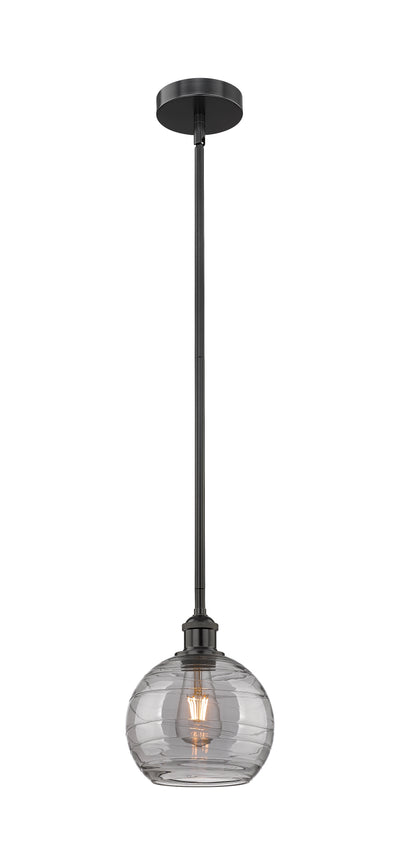 Edison Mini Pendant Antique Brass 8 Inch