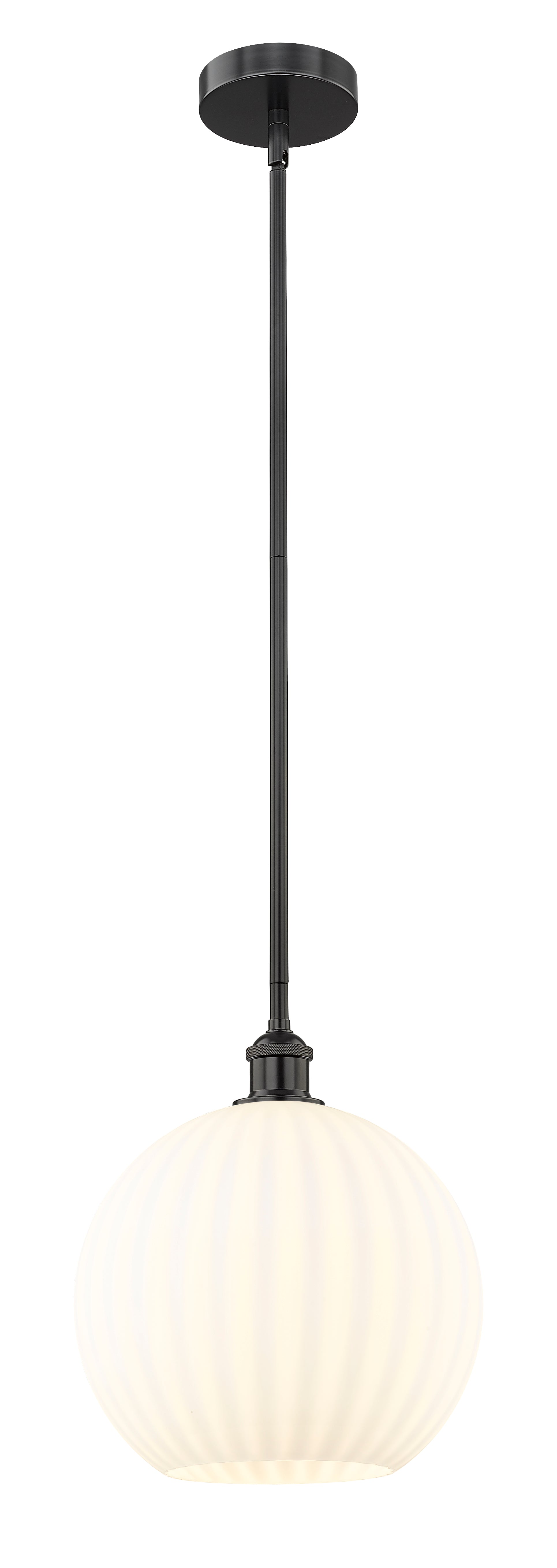 Edison Mini Pendant Cast Brass 12 Inch