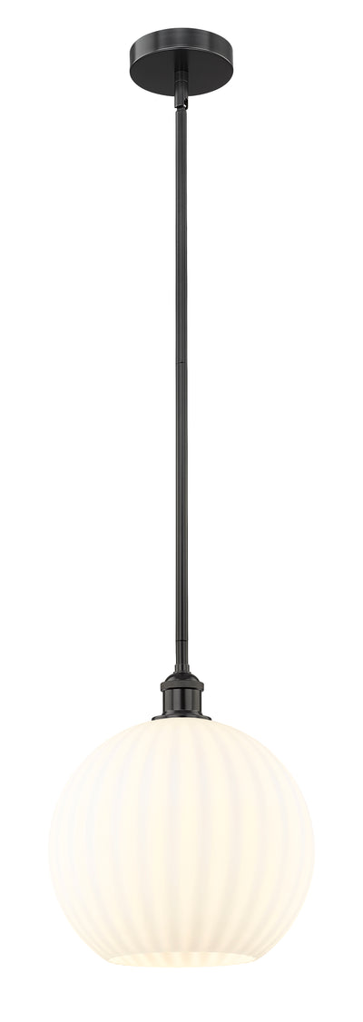 Edison Mini Pendant Cast Brass 12 Inch