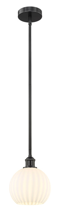 Edison Mini Pendant Antique Brass 8 Inch