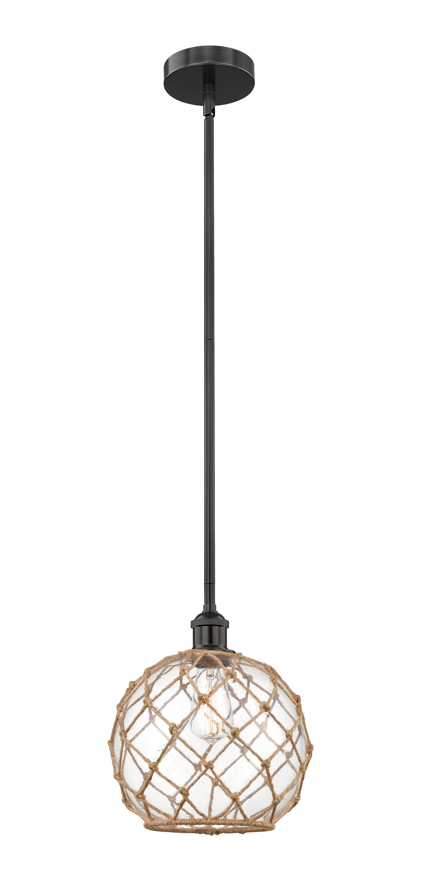 Edison Mini Pendant Antique Brass Cast