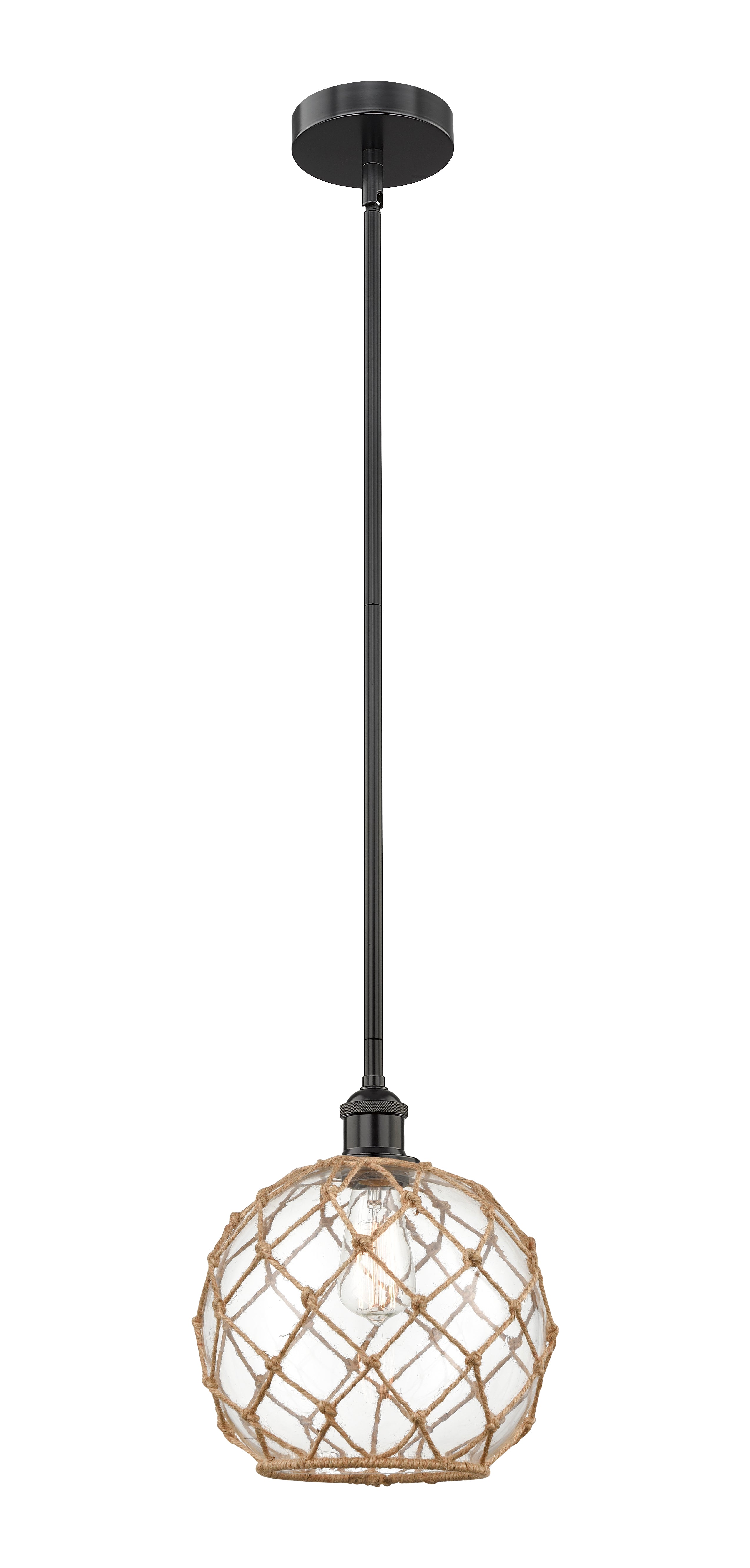Edison Mini Pendant Antique Brass Finish