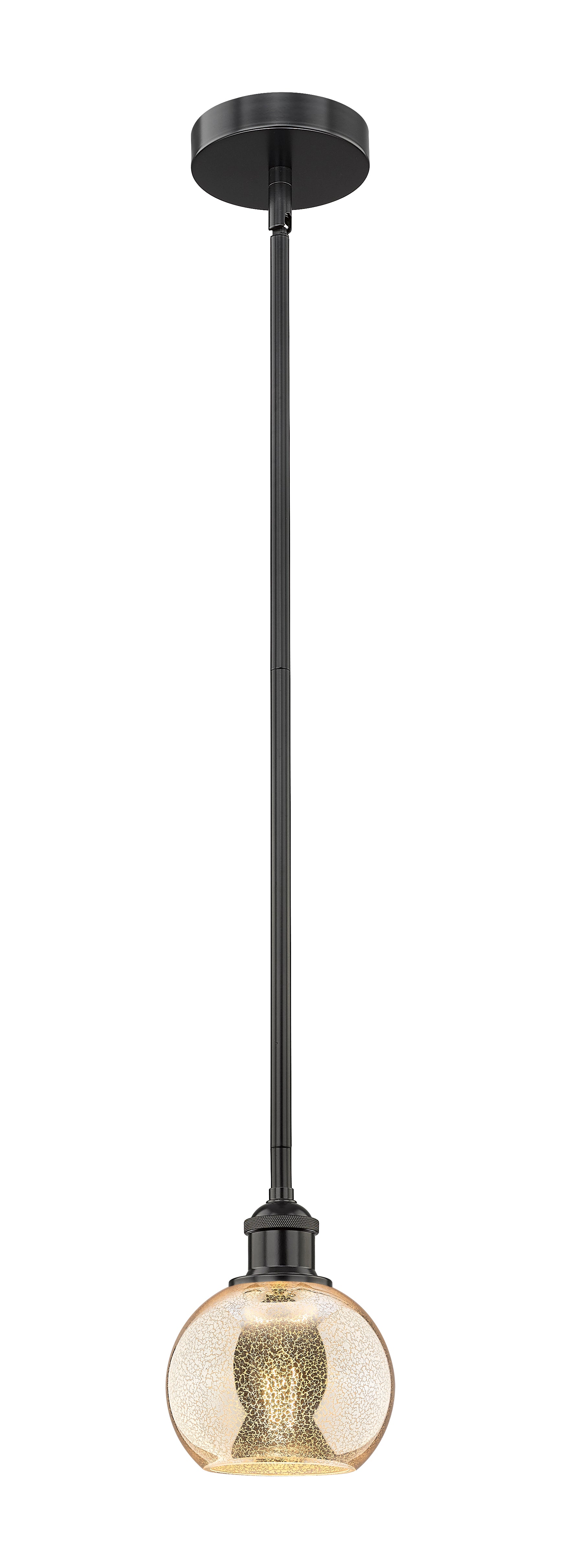 Edison Mini Pendant Antique Brass Finish