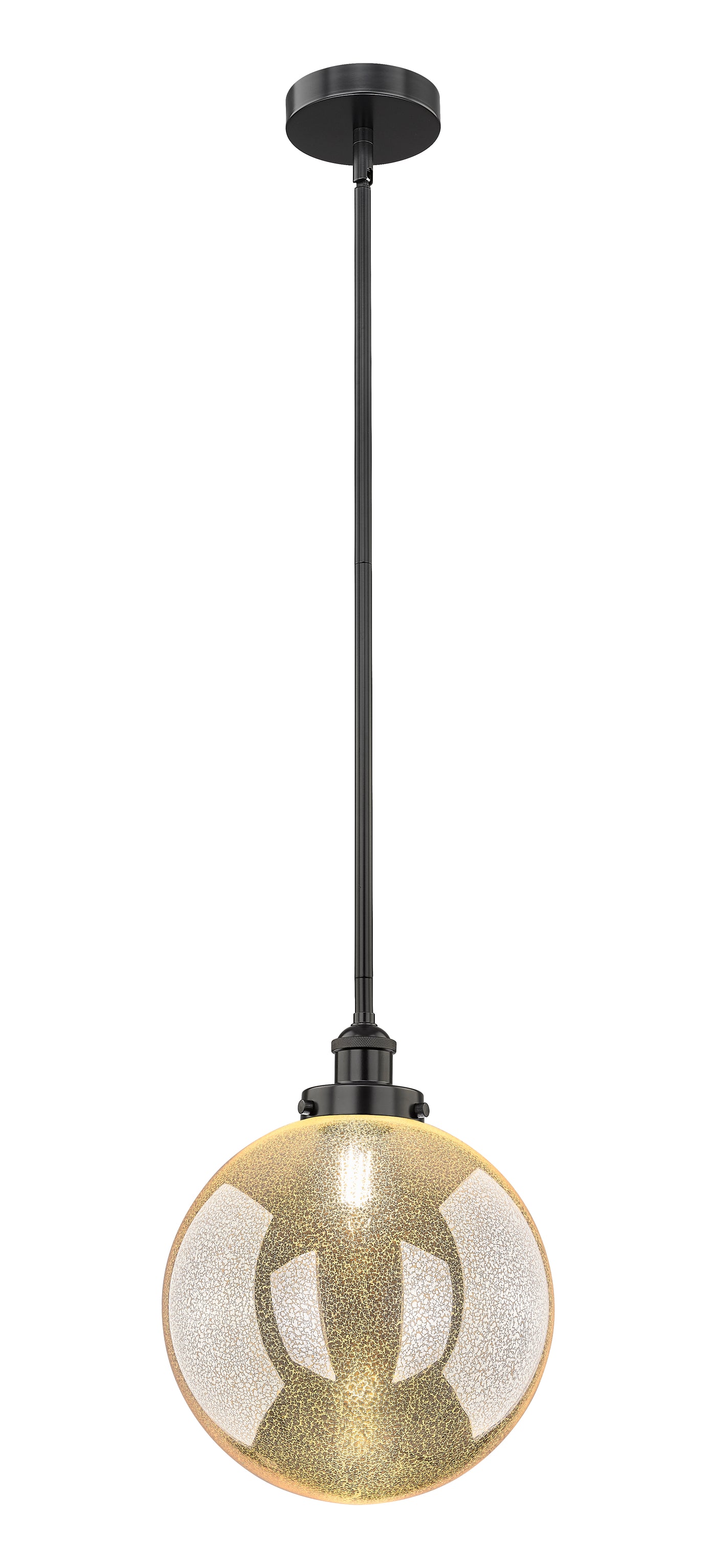 Edison Mini Pendant Matte Black Brass