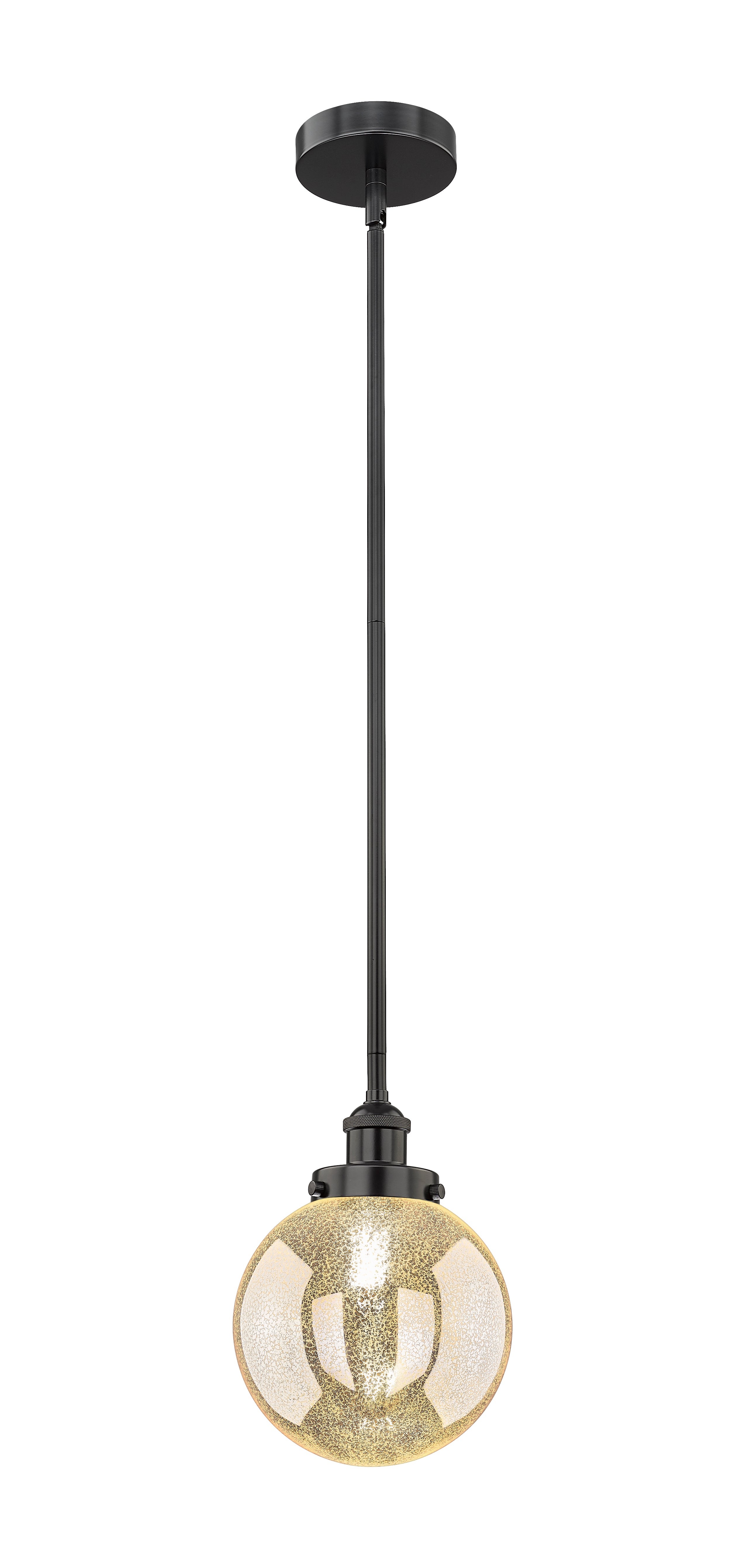Edison Mini Pendant Matte Black Brass