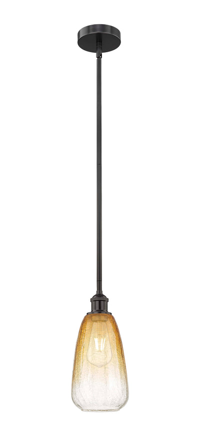 Edison Mini Pendant Antique Brass 6 Inch