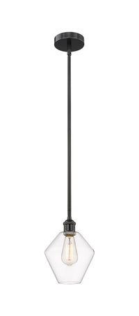 Edison Mini Pendant Antique Brass 8 Inch
