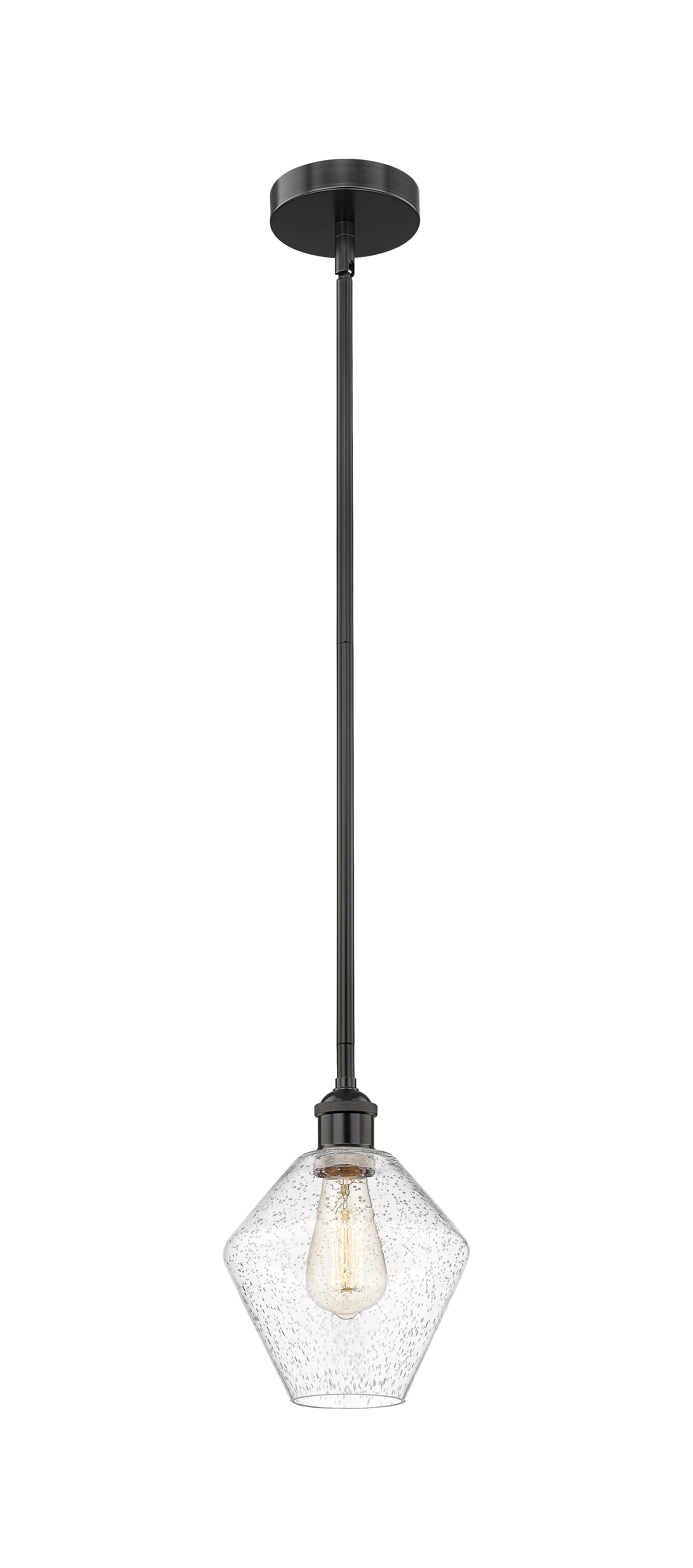 Edison Mini Pendant Antique Brass 8 Inch