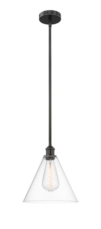 Edison Mini Pendant Antique Brass Glass