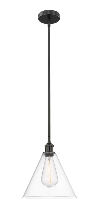 Edison Mini Pendant Antique Brass Glass