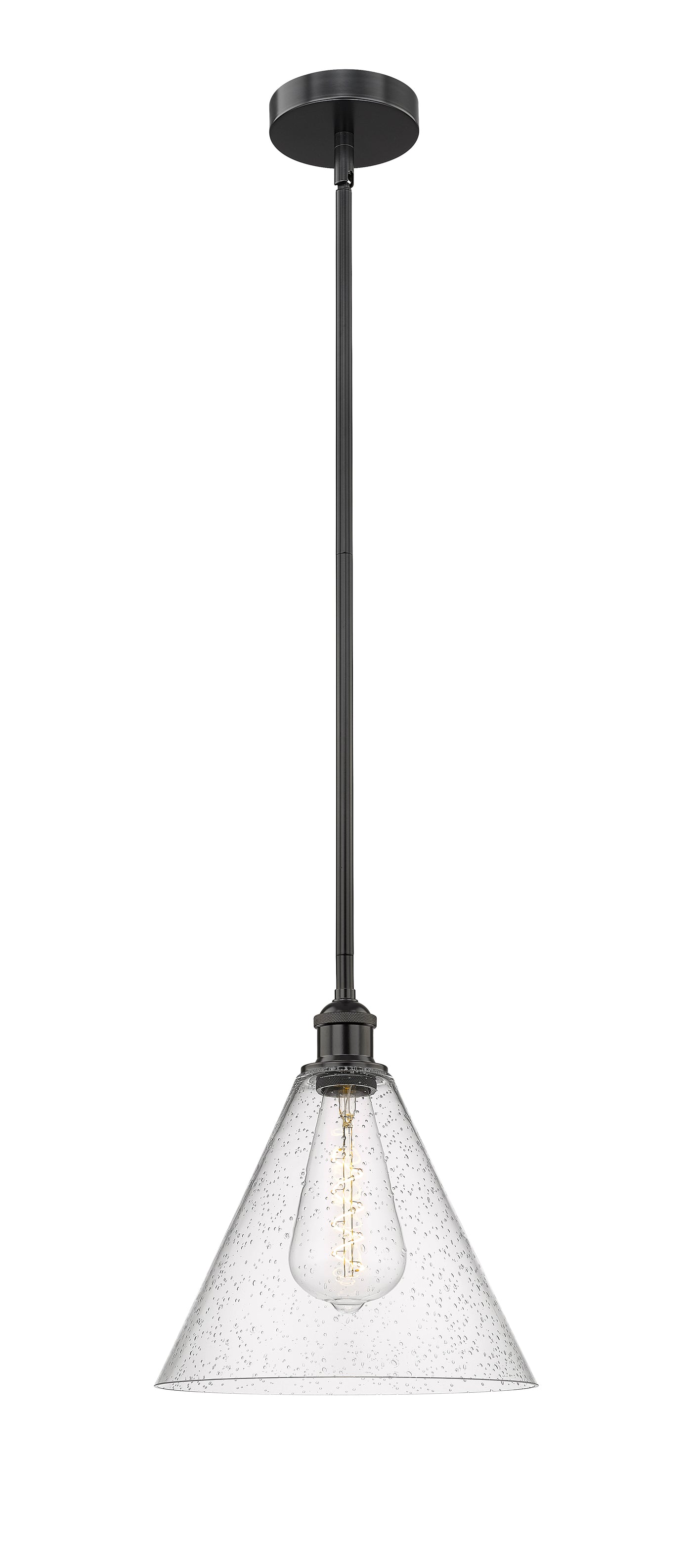 Edison Mini Pendant Antique Brass Glass