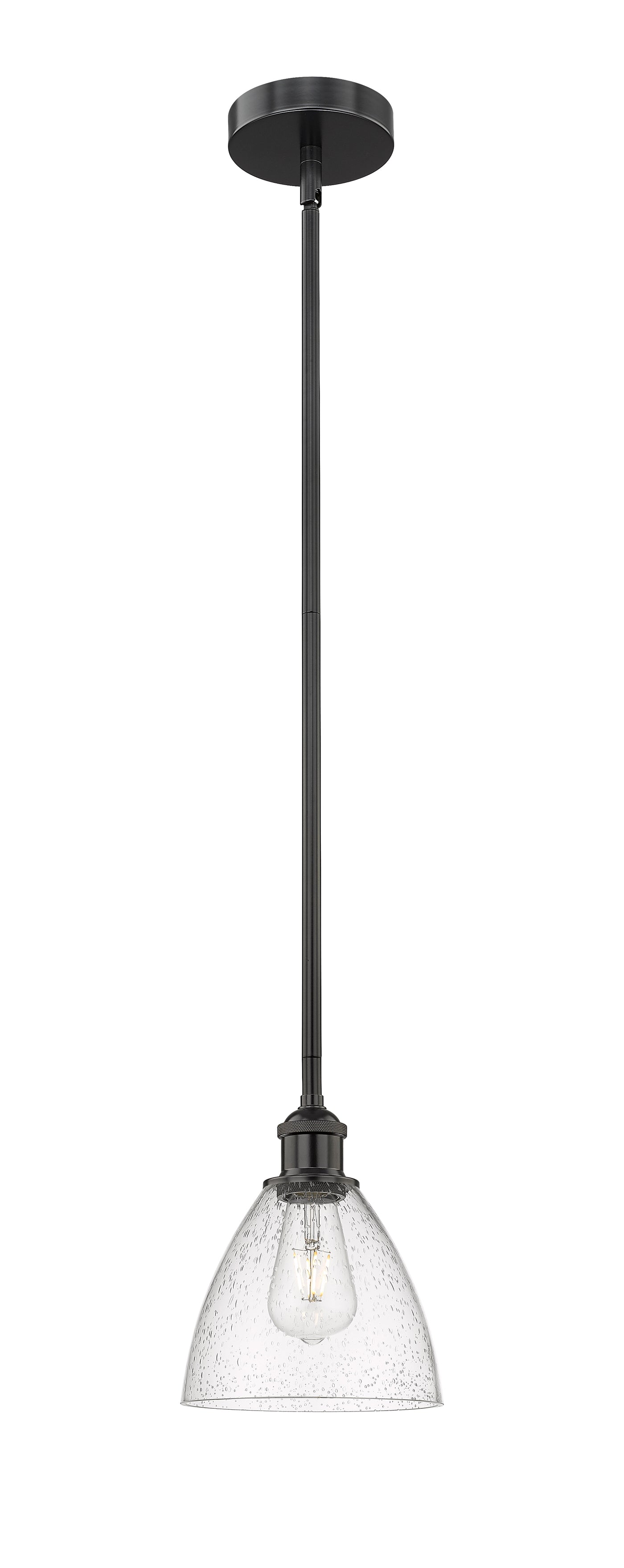 Edison Mini Pendant Antique Brass 9 Inches