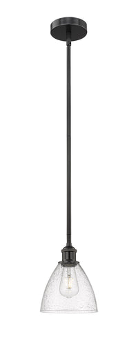 Edison Mini Pendant Antique Brass 9 Inches