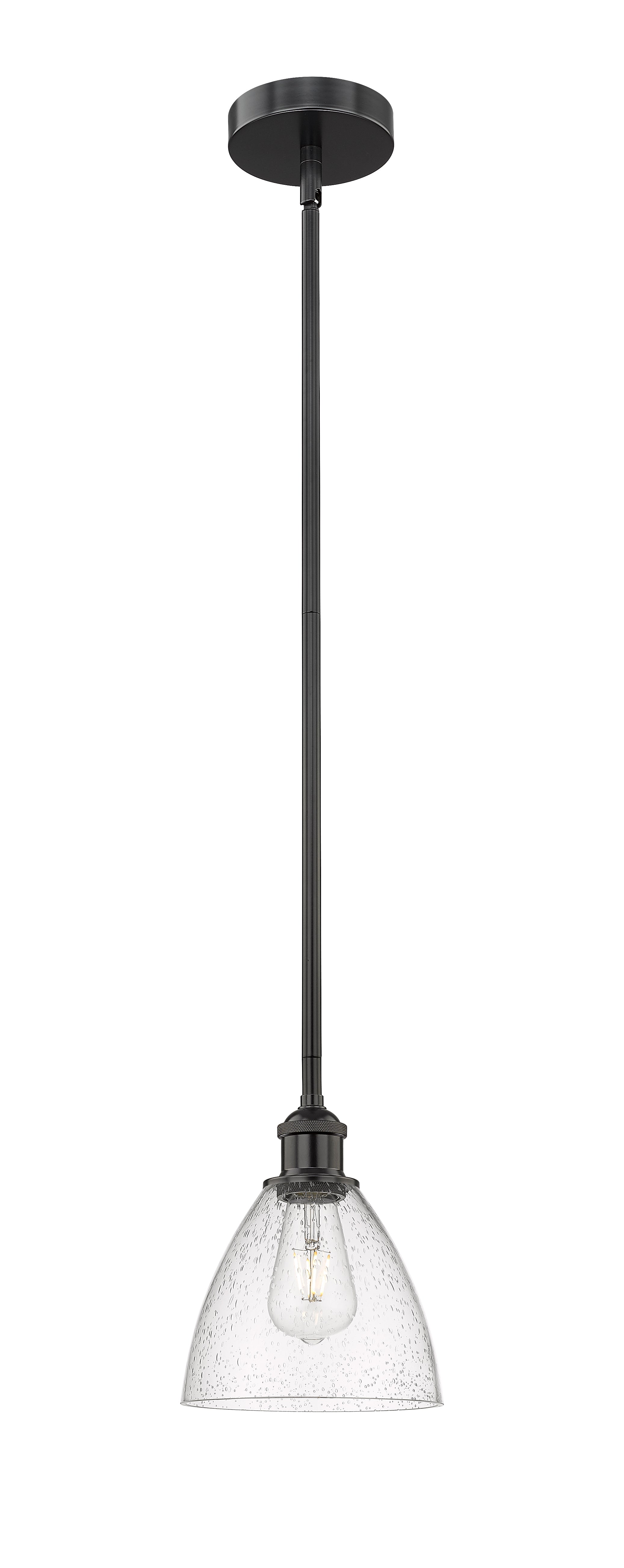 Edison Mini Pendant Antique Brass 9 Inches