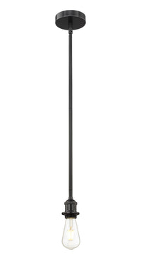 Edison Mini Pendant Antique Brass Steel