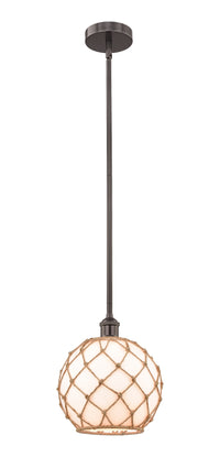 Edison Mini Pendant Antique Brass Cast