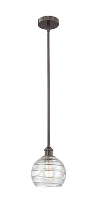 Edison Mini Pendant Antique Brass 8 Inch