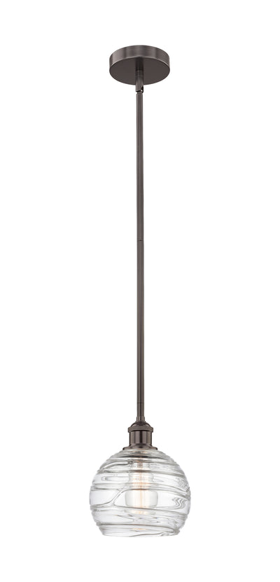 Edison Mini Pendant Antique Brass 8 Inch