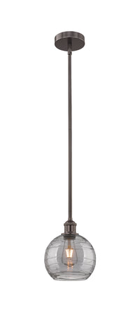 Edison Mini Pendant Antique Brass 8 Inch
