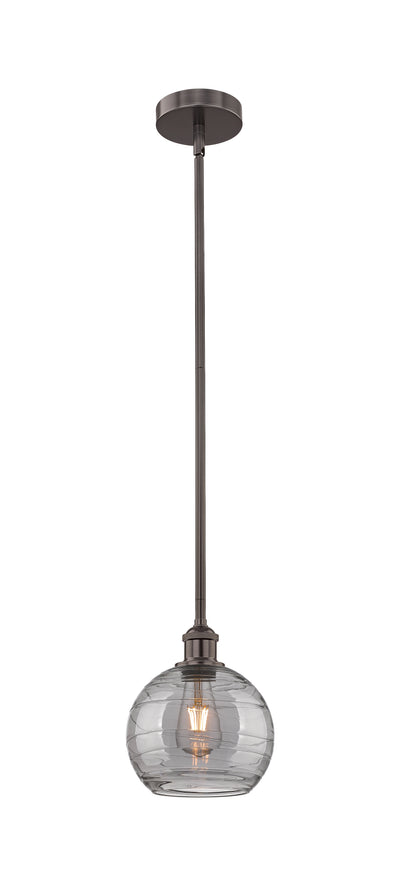 Edison Mini Pendant Antique Brass 8 Inch