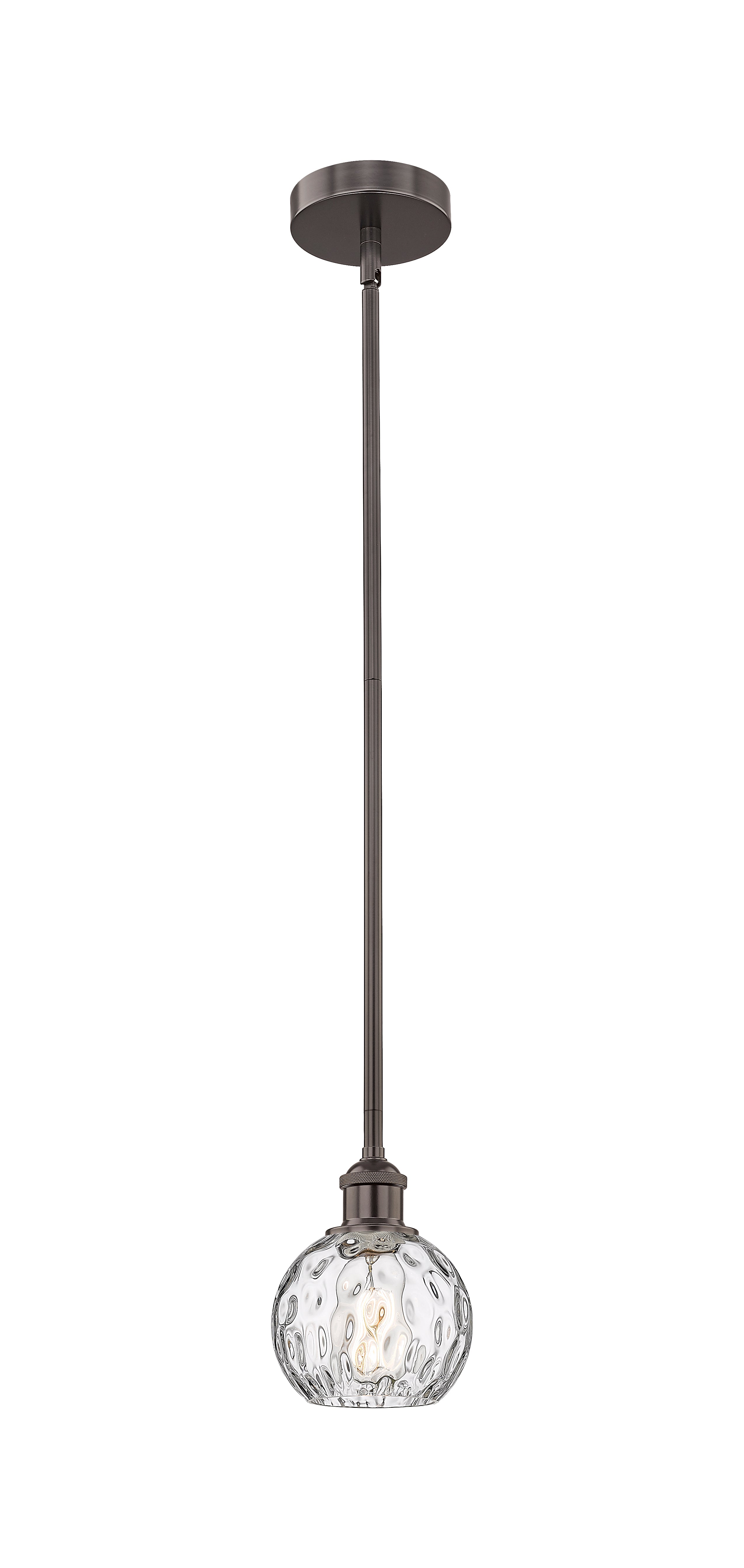 Edison Mini Pendant Antique Brass 6 Inch