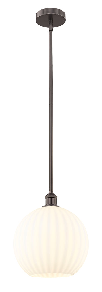 Edison Mini Pendant Cast Brass 12 Inch